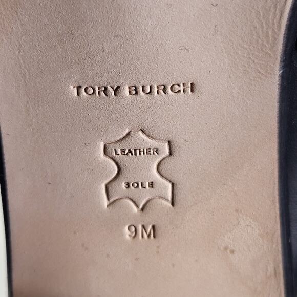 Tory Burch Brooke Stamped Heel Leather Bootie Womens SIZE 9 - Picture 6 of 6